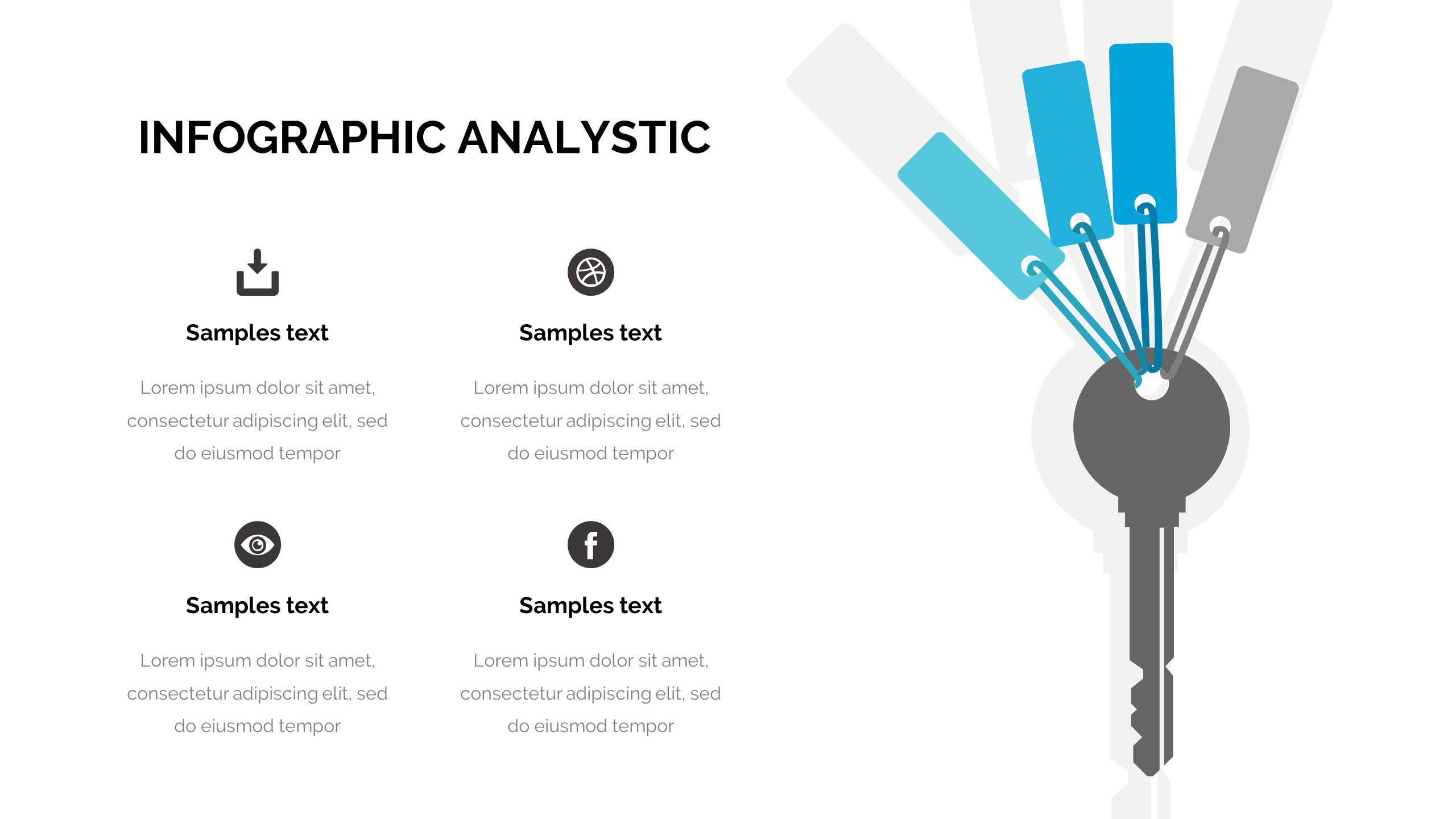 Bracket Minimal Design Keynote Template by 69slides GraphicRiver